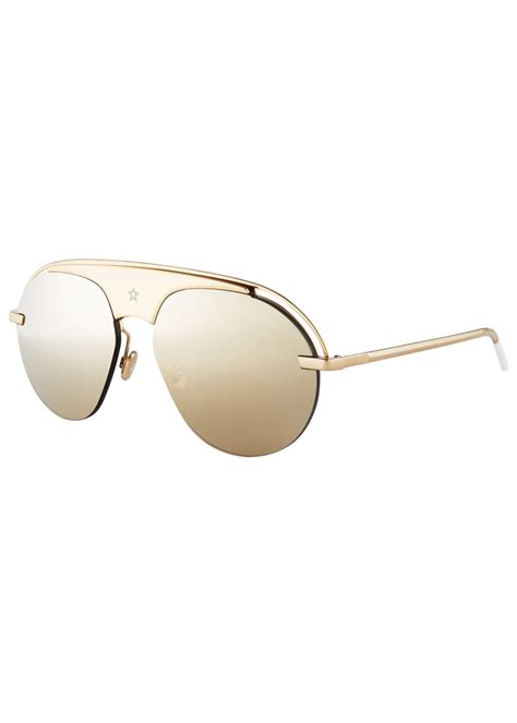 Dior Dio(R)evolution Mirrored Aviator Sunglasses .